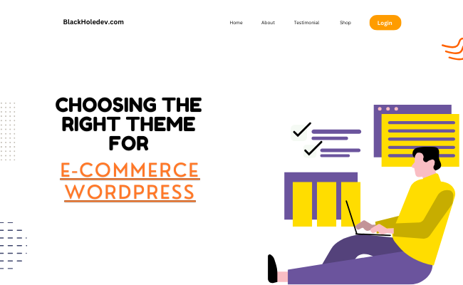 right theme for your e-Commerce wordpress